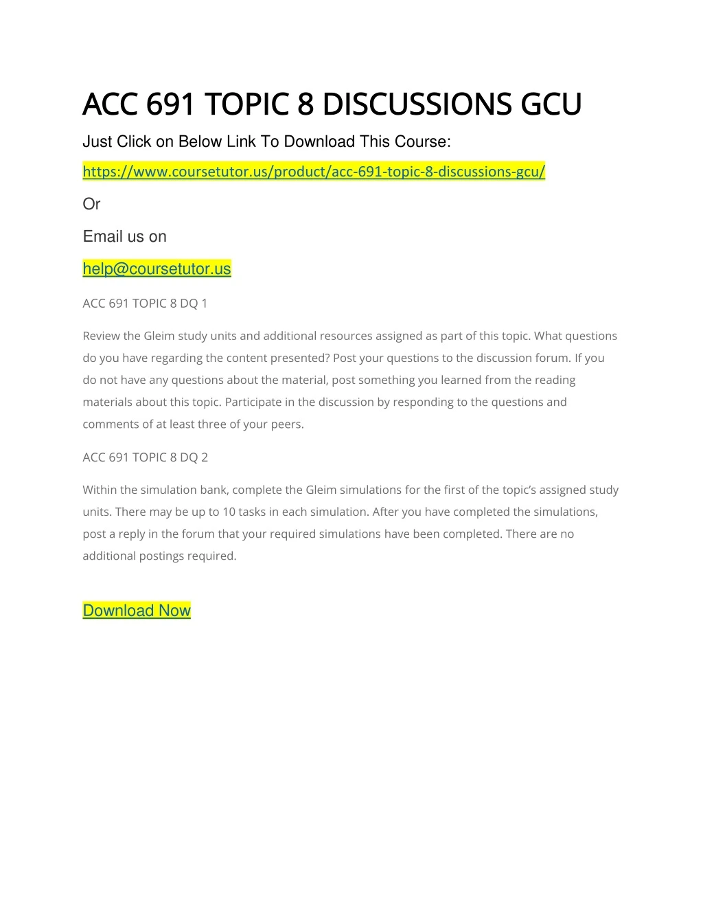 acc 691 topic 8 disc acc 691 topic 8 discussions