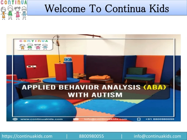 Applied behavior analysis autism