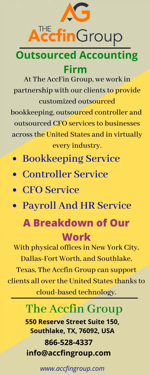 Outsourced Accounting Firm