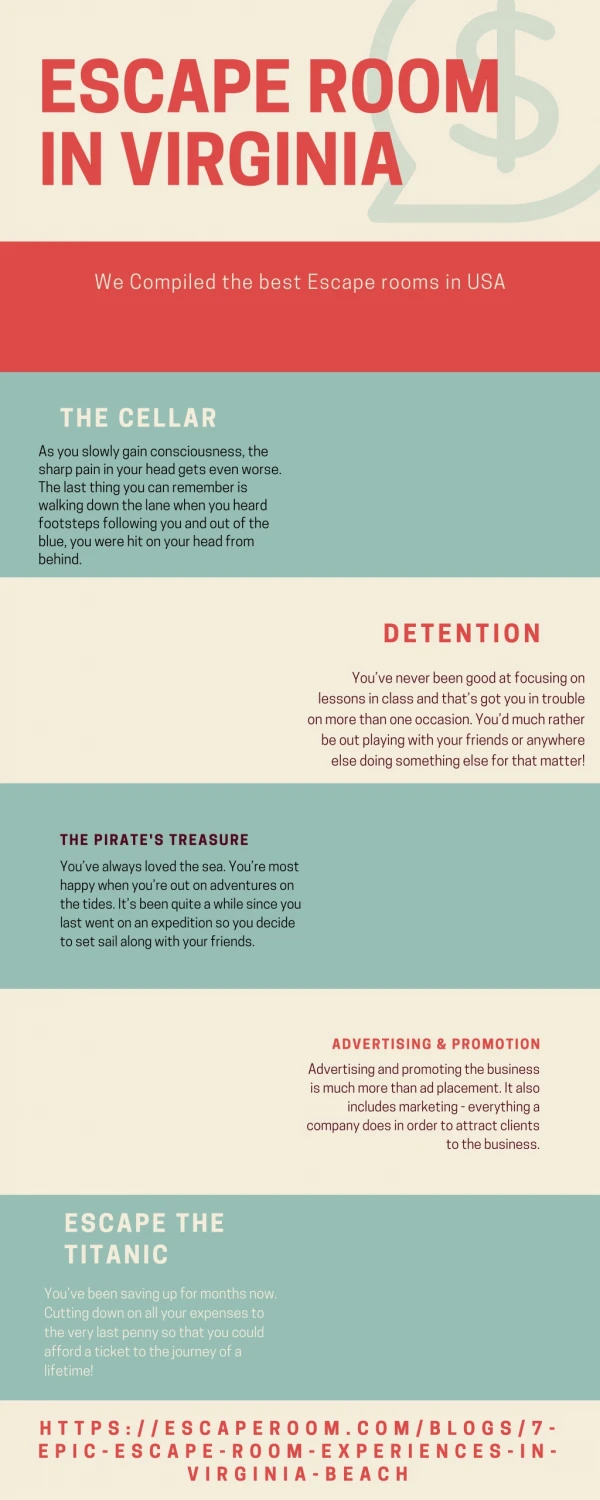 escape room in virginia