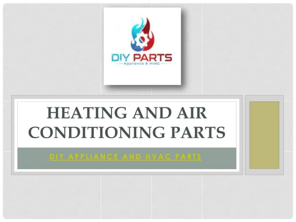Heating And Air Conditioning Parts