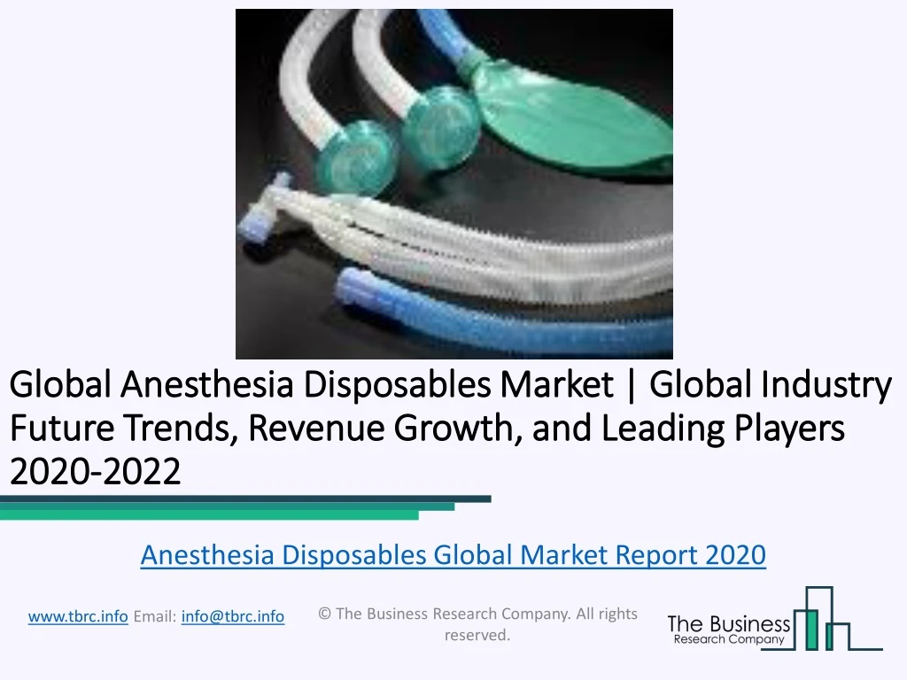global global anesthesia disposables anesthesia