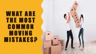 Mistakes to Avoid When Relocating - slide 1