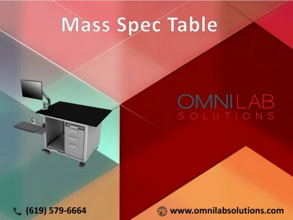mass spec table