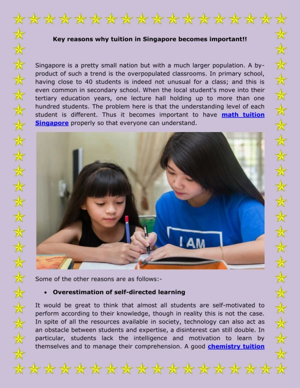 Math Tuition Singapore – Find the Best Tutors