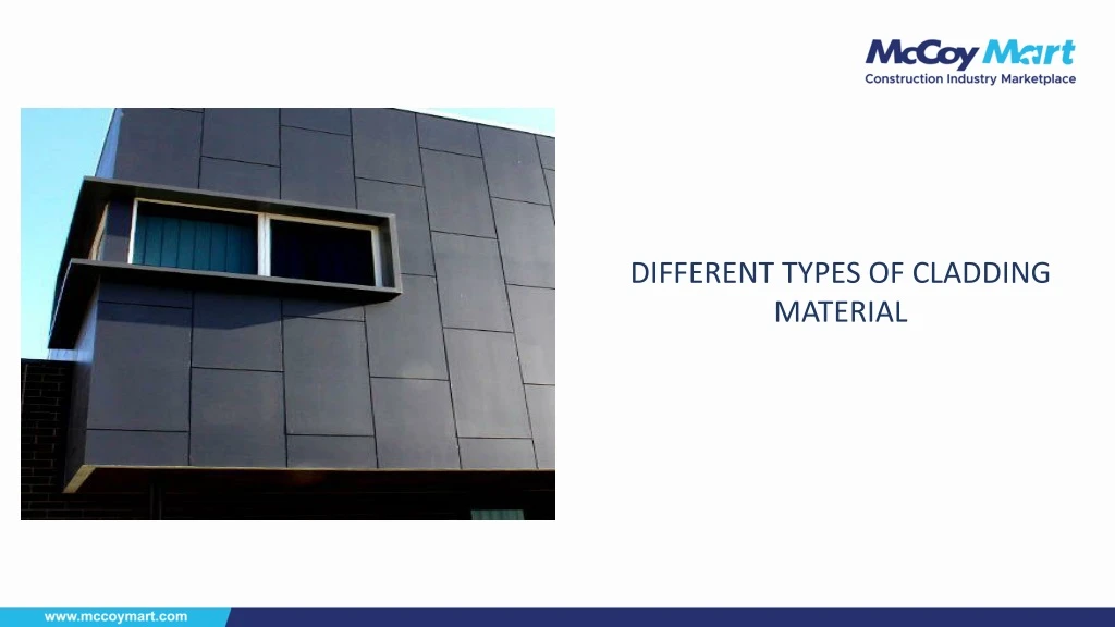 different types of cladding material