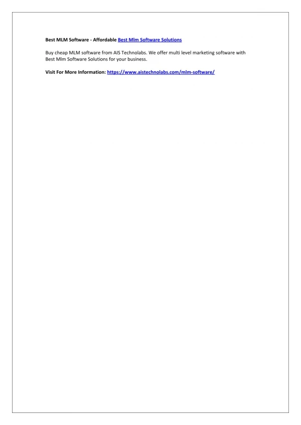 best mlm software affordable best mlm software