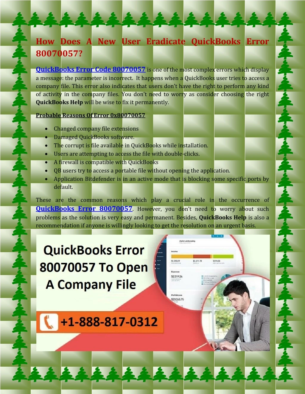 how does a new user eradicate quickbooks error