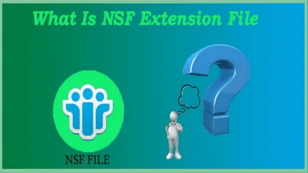 NSF File to PST Converter