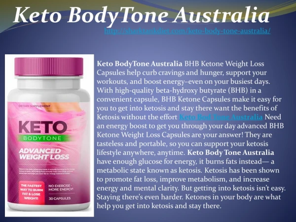 Keto BodyTone Australia