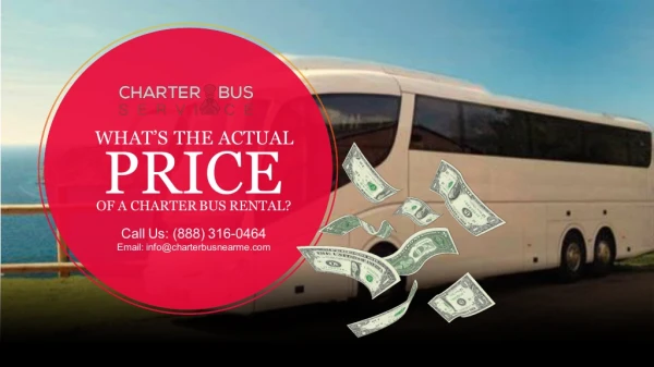 What’s the Actual Price of a Charter Bus Rentals