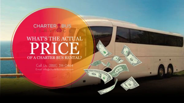 What’s the Actual Price of a Charter Bus Rental