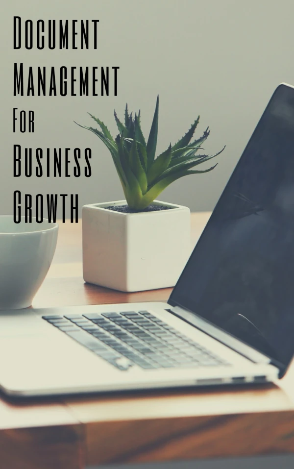 Document Management For Business Growth