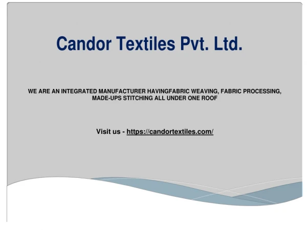 Artist Canvas Fabric Manufacturers India