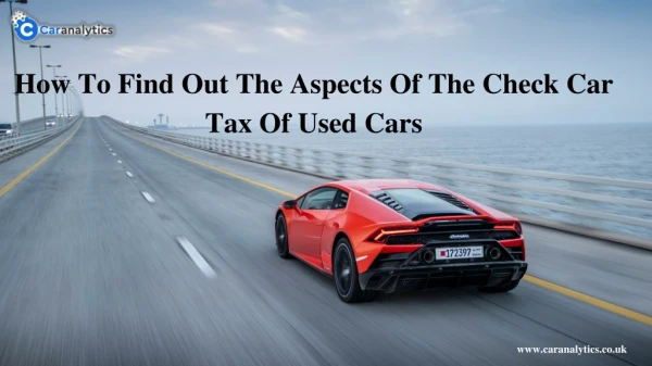 how to find out the aspects of the check