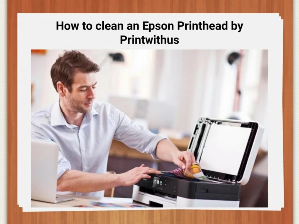 How to clean an Epson Printhead by Printwithus