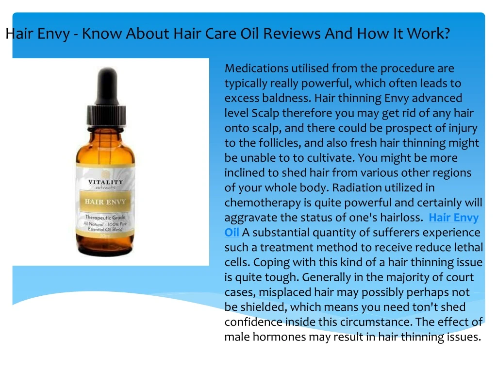 hair envy know about hair care oil reviews