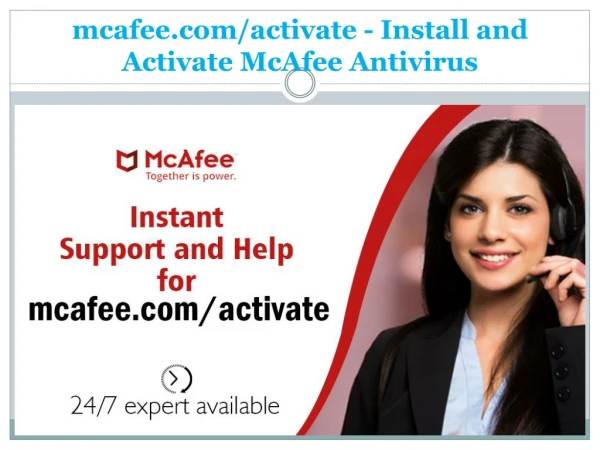 mcafee com activate install and activate mcafee antivirus