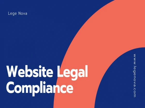Website legal compliance