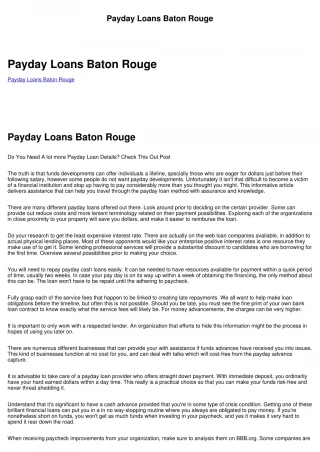 payday loans you can do over the phone