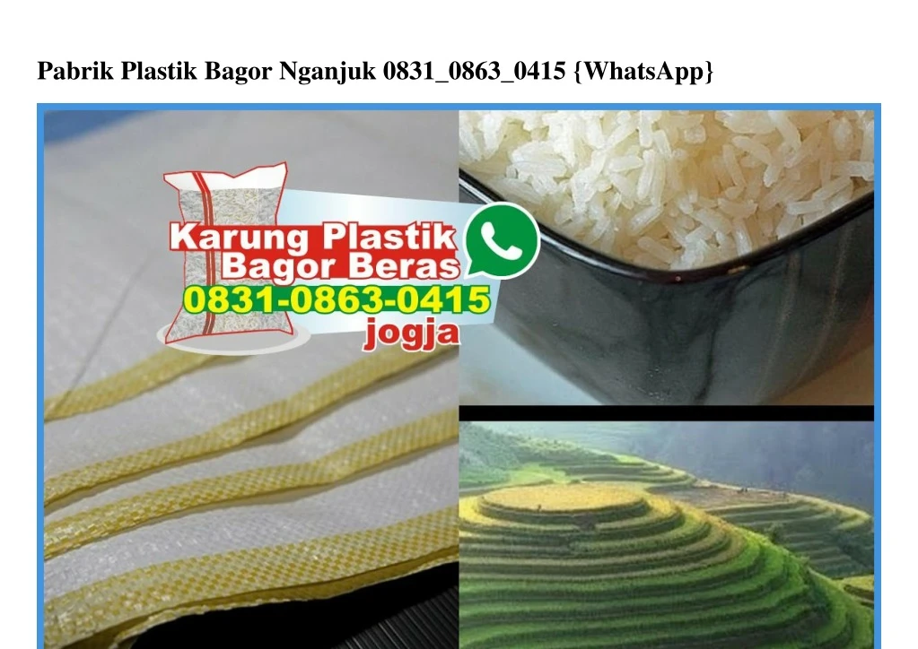 pabrik plastik bagor nganjuk 0831 0863 0415