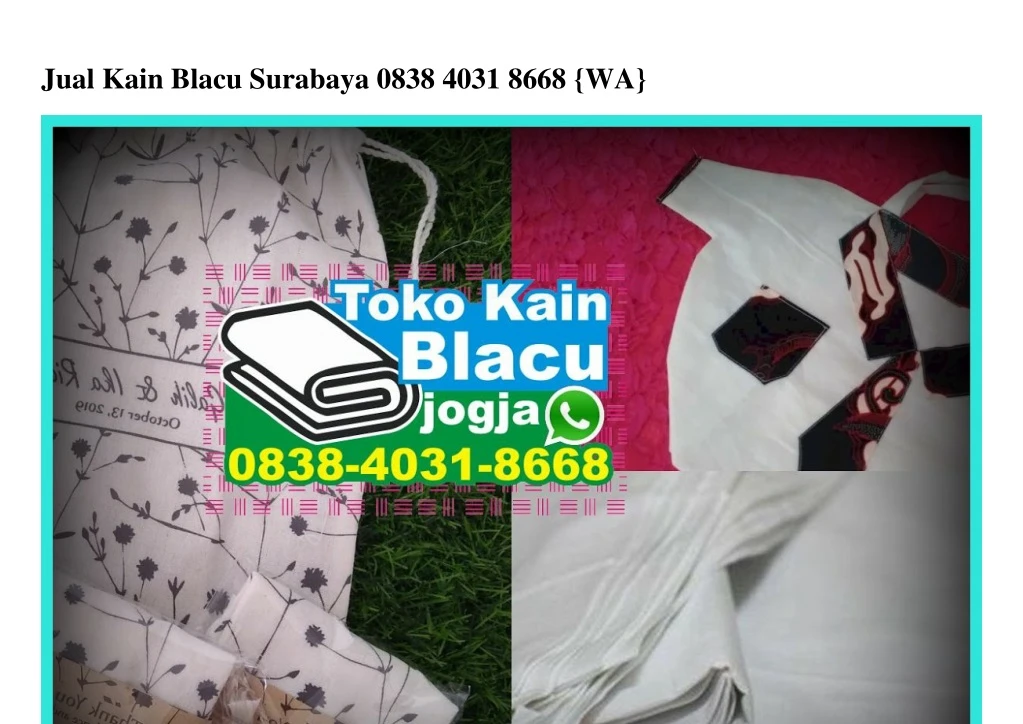 jual kain blacu surabaya 0838 4031 8668 wa