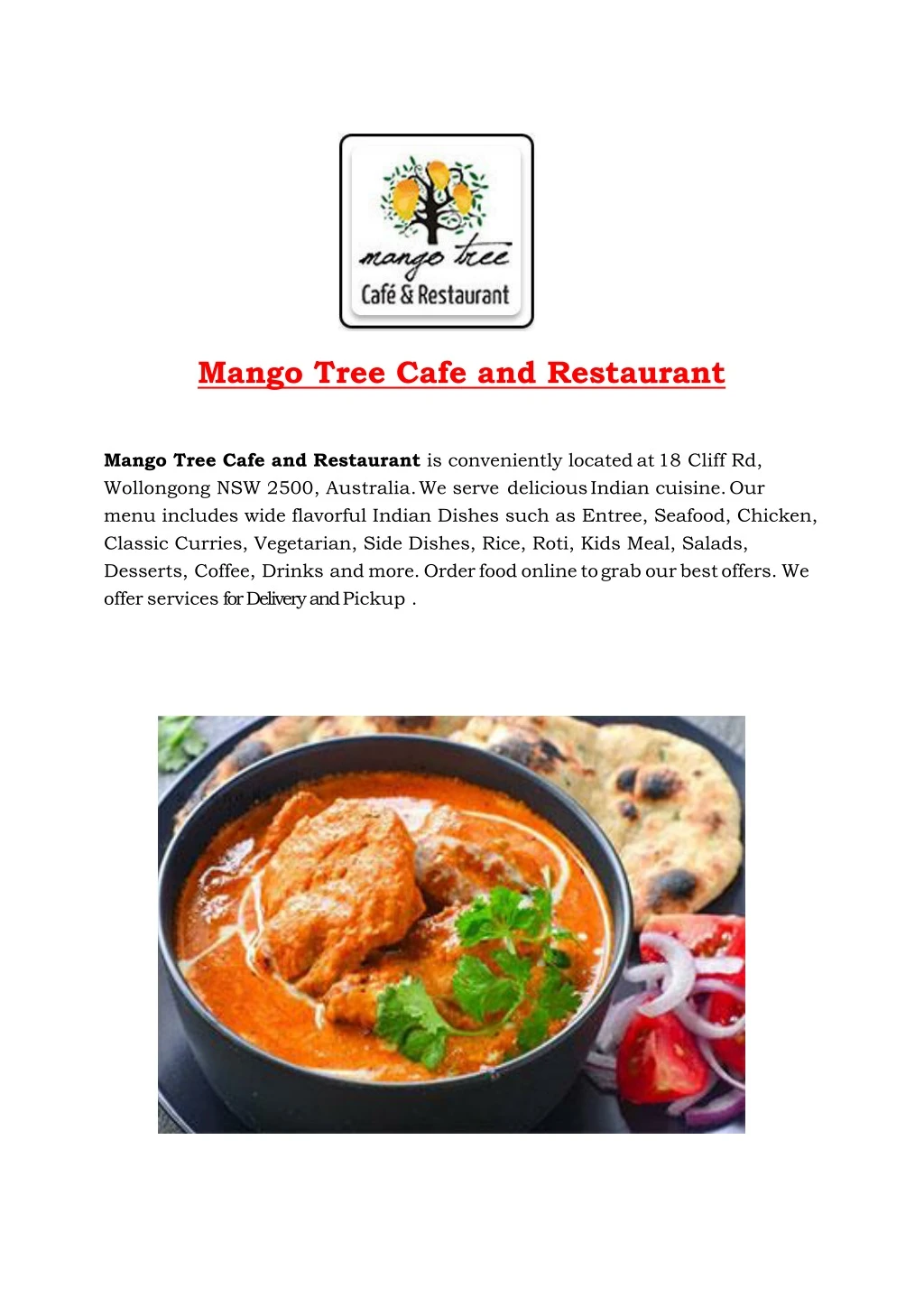 mango tree cafe and restaurant