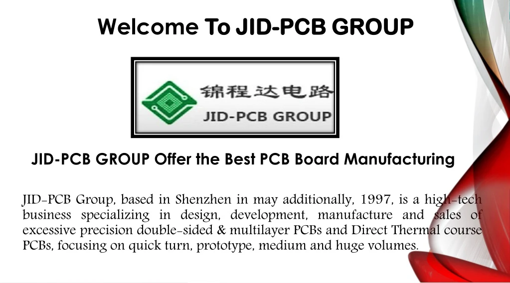 welcome to jid pcb group