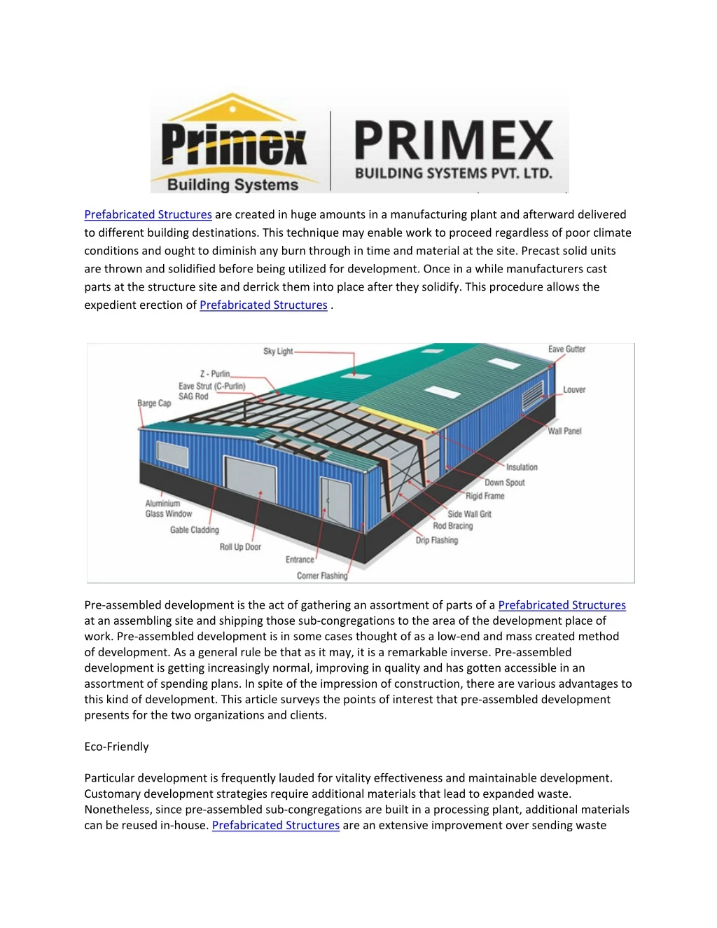 prefabricated structures are created in huge