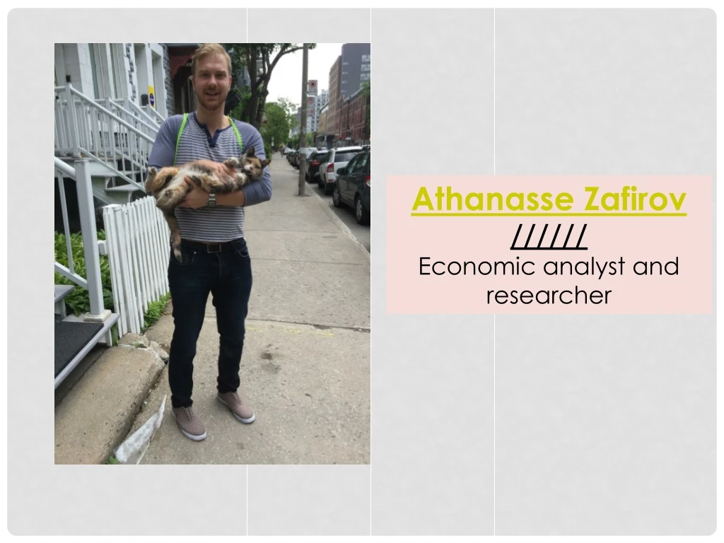 athanasse zafirov economic analyst and researcher