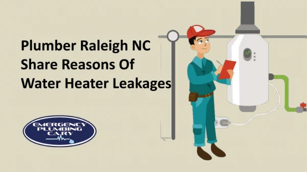 Plumber Raleigh NC Share Reasons of Water heater Leakages