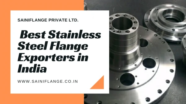 SainiFlange - Best Stainless Steel Flange Exporters in India