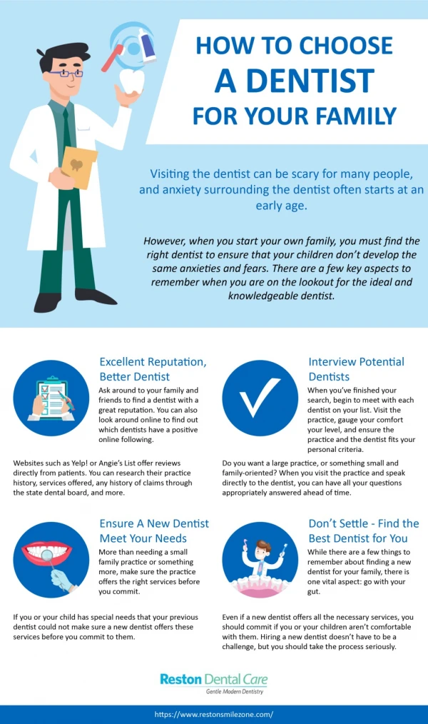 How to Choose a Dentist for Your Family
