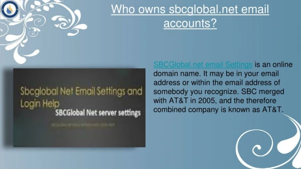 Who owns sbcglobal.net email accounts