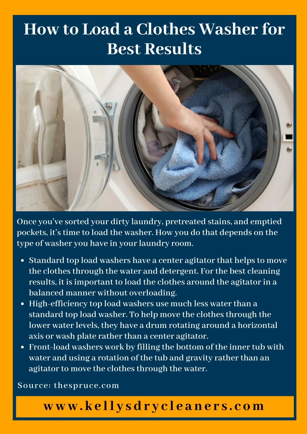 how to load a clothes washer for best results