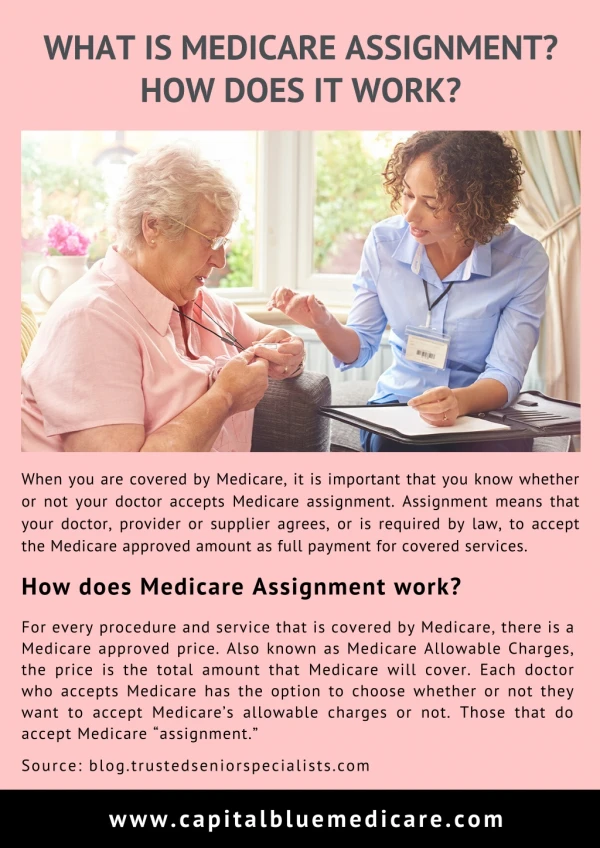 What is medicare assignment? How does it work?