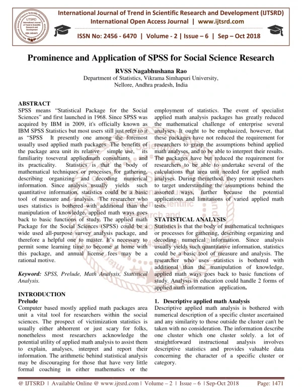 international journal of trend in international