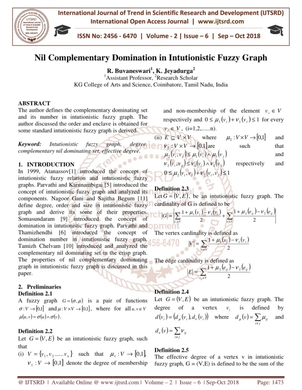 international journal of trend in international