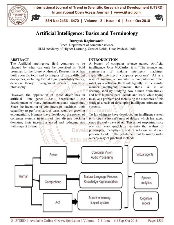 international journal of trend in international