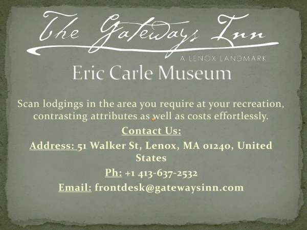 eric carle museum