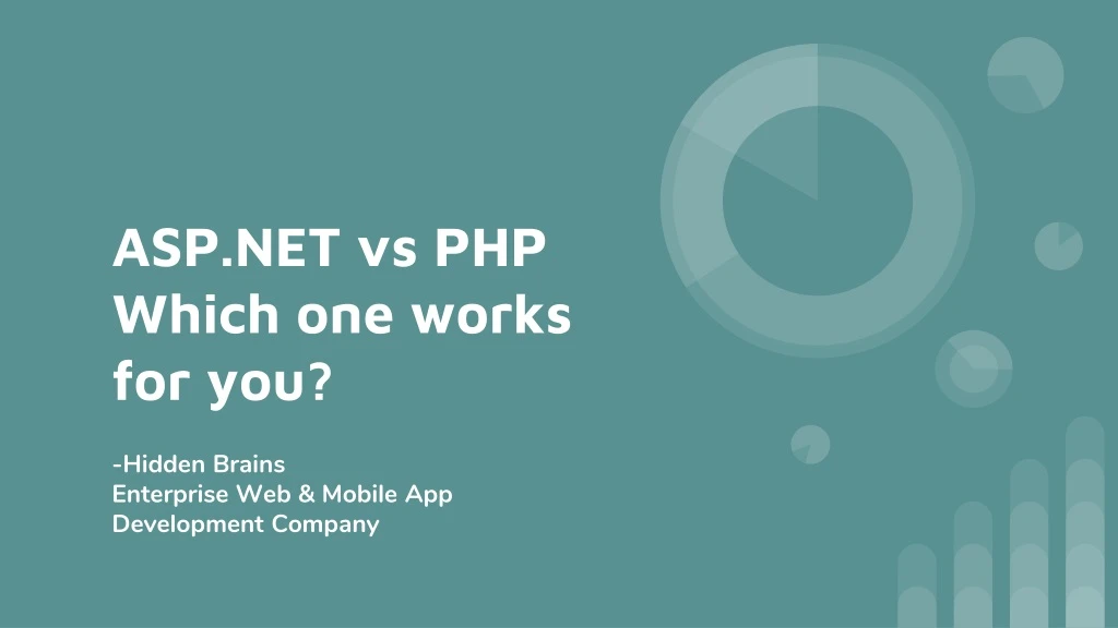 asp net vs php which one works for you