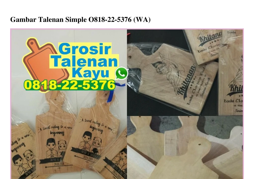 gambar talenan simple o818 22 5376 wa