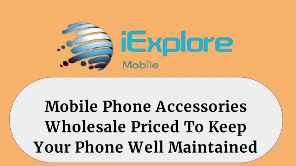 mobile phone accessories wholesale priced to keep