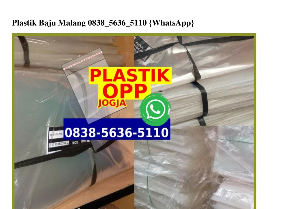 plastik baju malang 0838 5636 5110 whatsapp