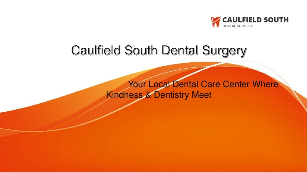 caulfield south dental surgery