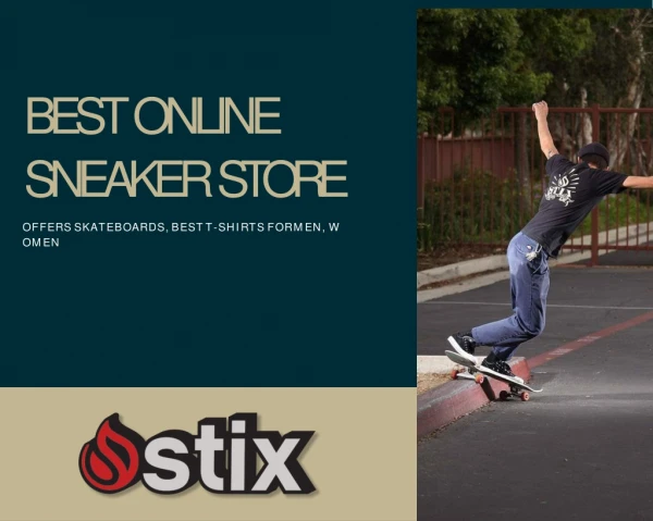 Best Online Sneaker Store - Stixrideshop.com