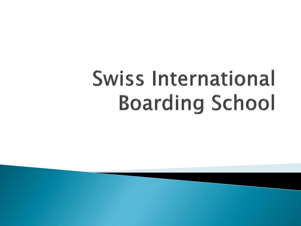 swiss international boarding school