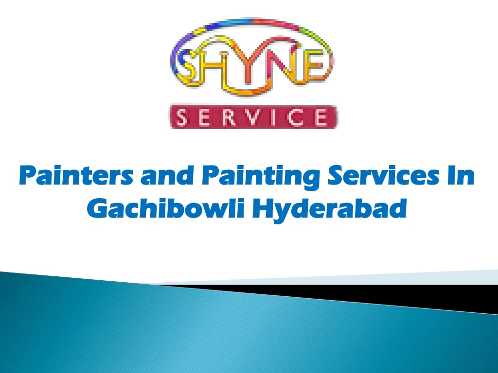 painters and painting services in gachibowli