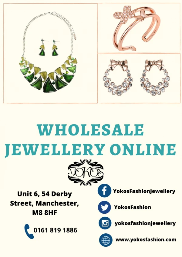 Wholesale Jewellery Online