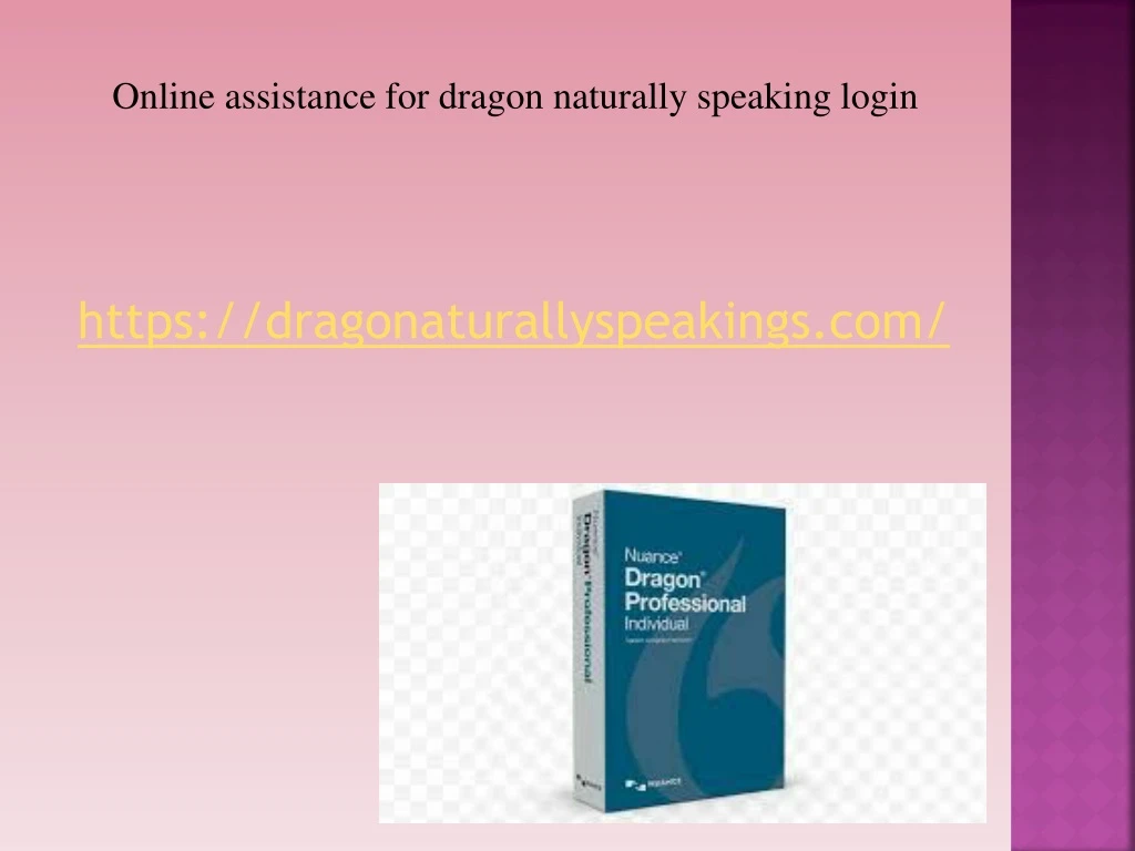 online assistance for dragon naturally speaking